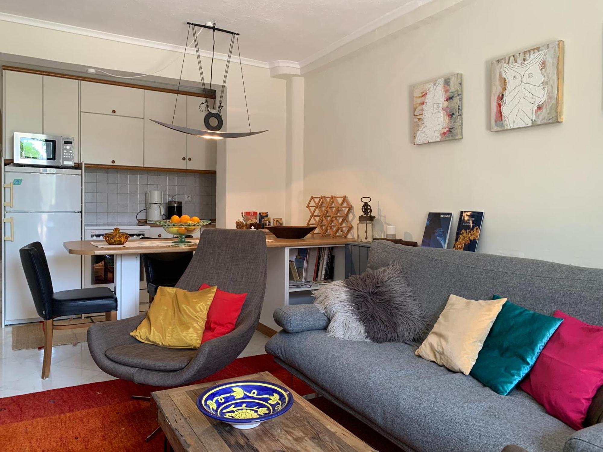 Gemuetliches Appartement In Ano Poli Tesalonika Bagian luar foto